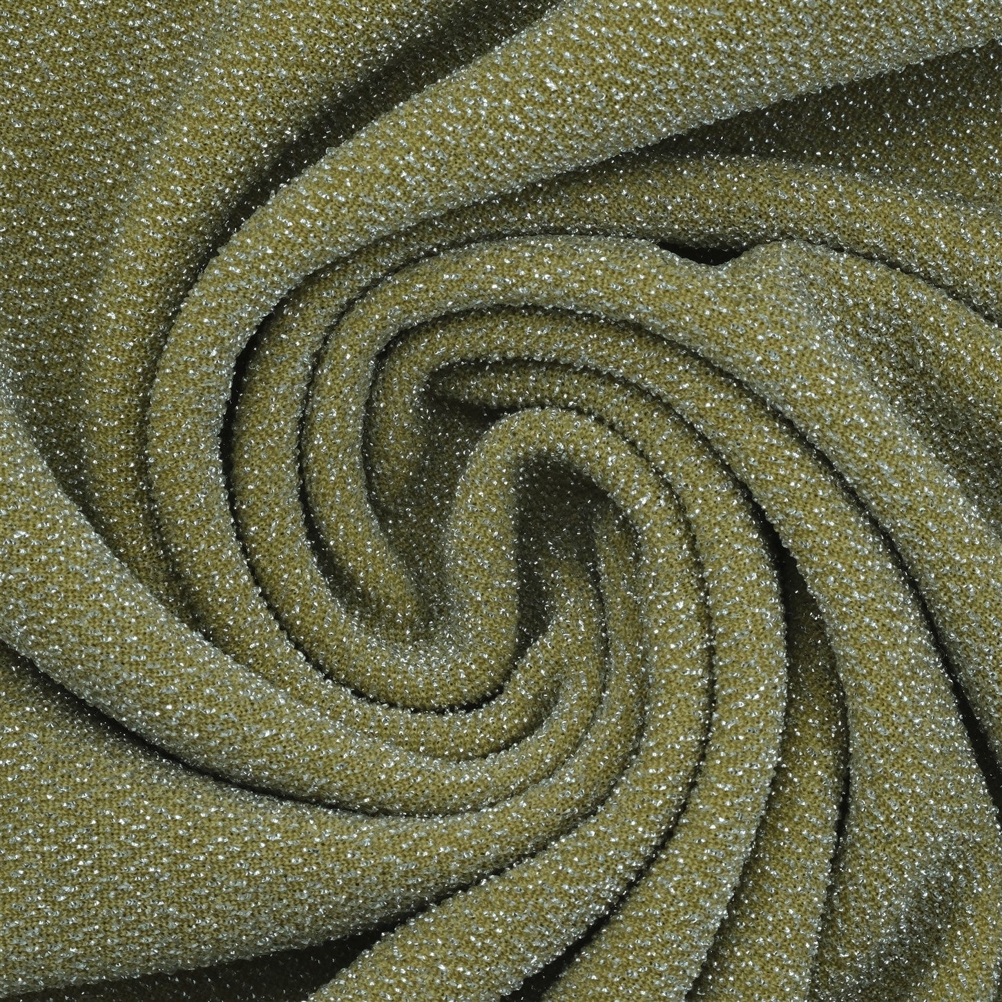 Shimmering Shiny Lurex Flexible Knitted Fabric