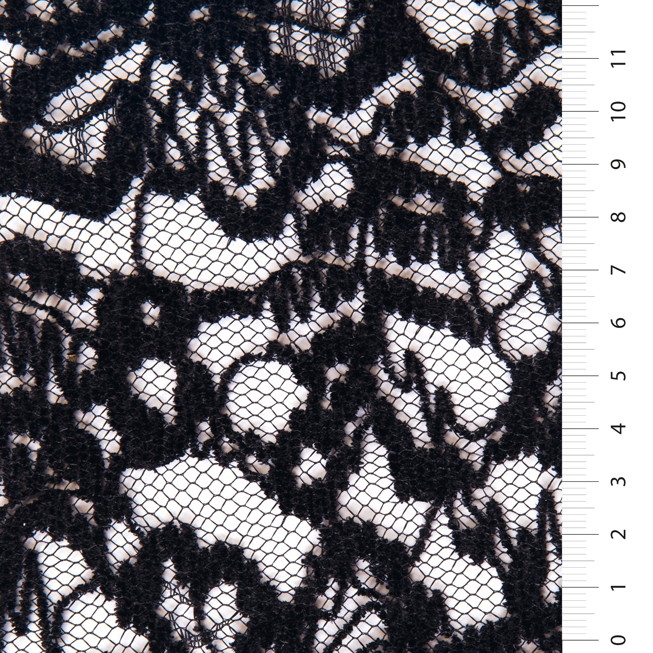 Soft Textured Chenille Lace Fabric