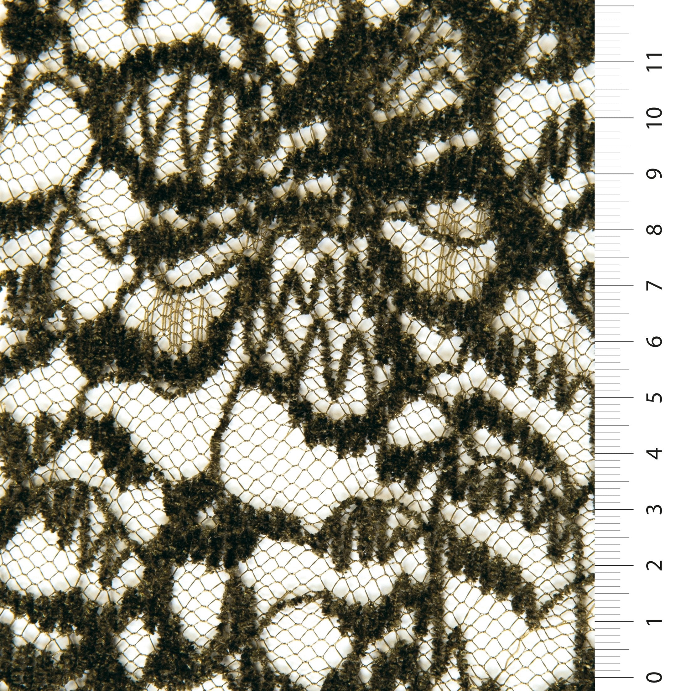 Soft Textured Chenille Lace Fabric