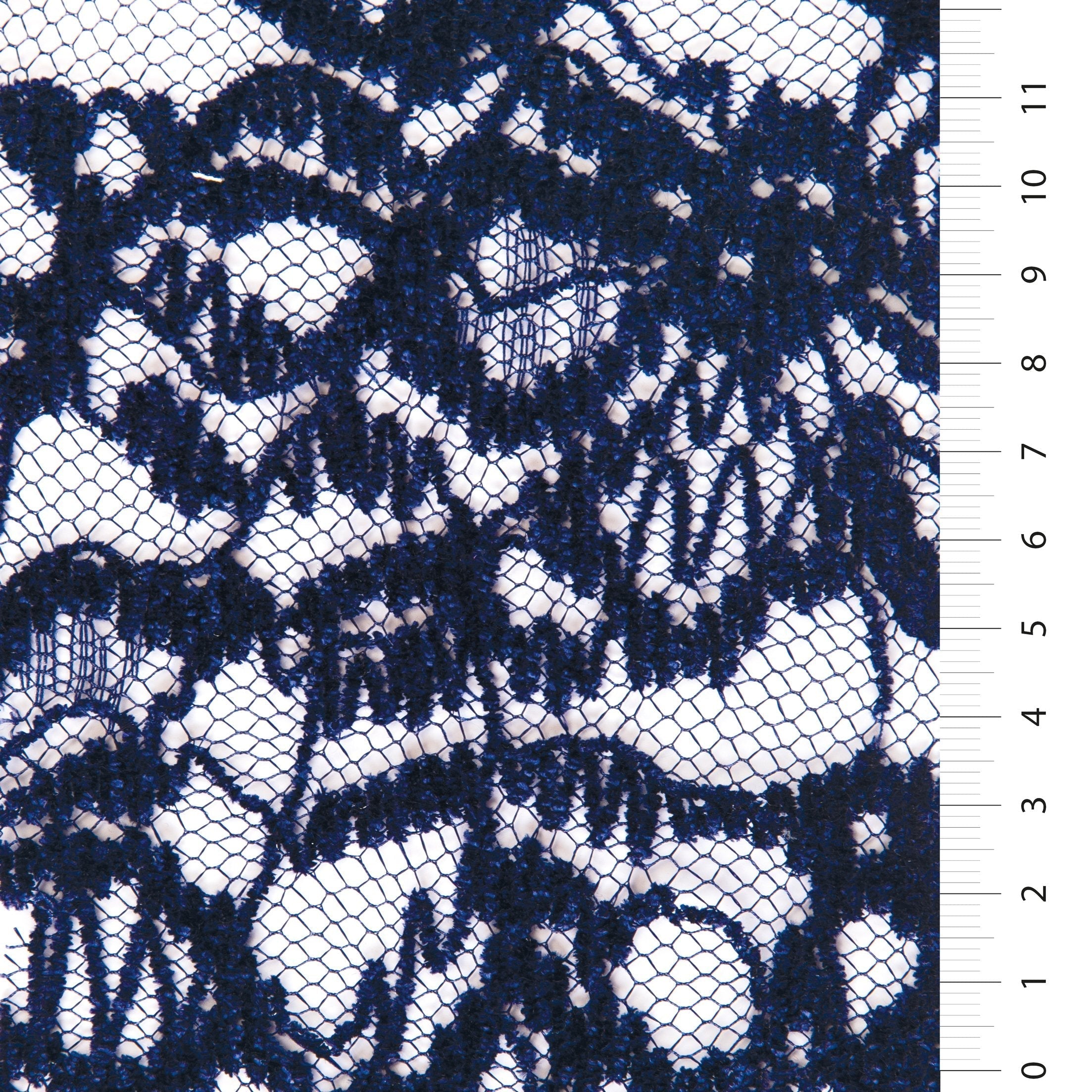 Soft Textured Chenille Lace Fabric