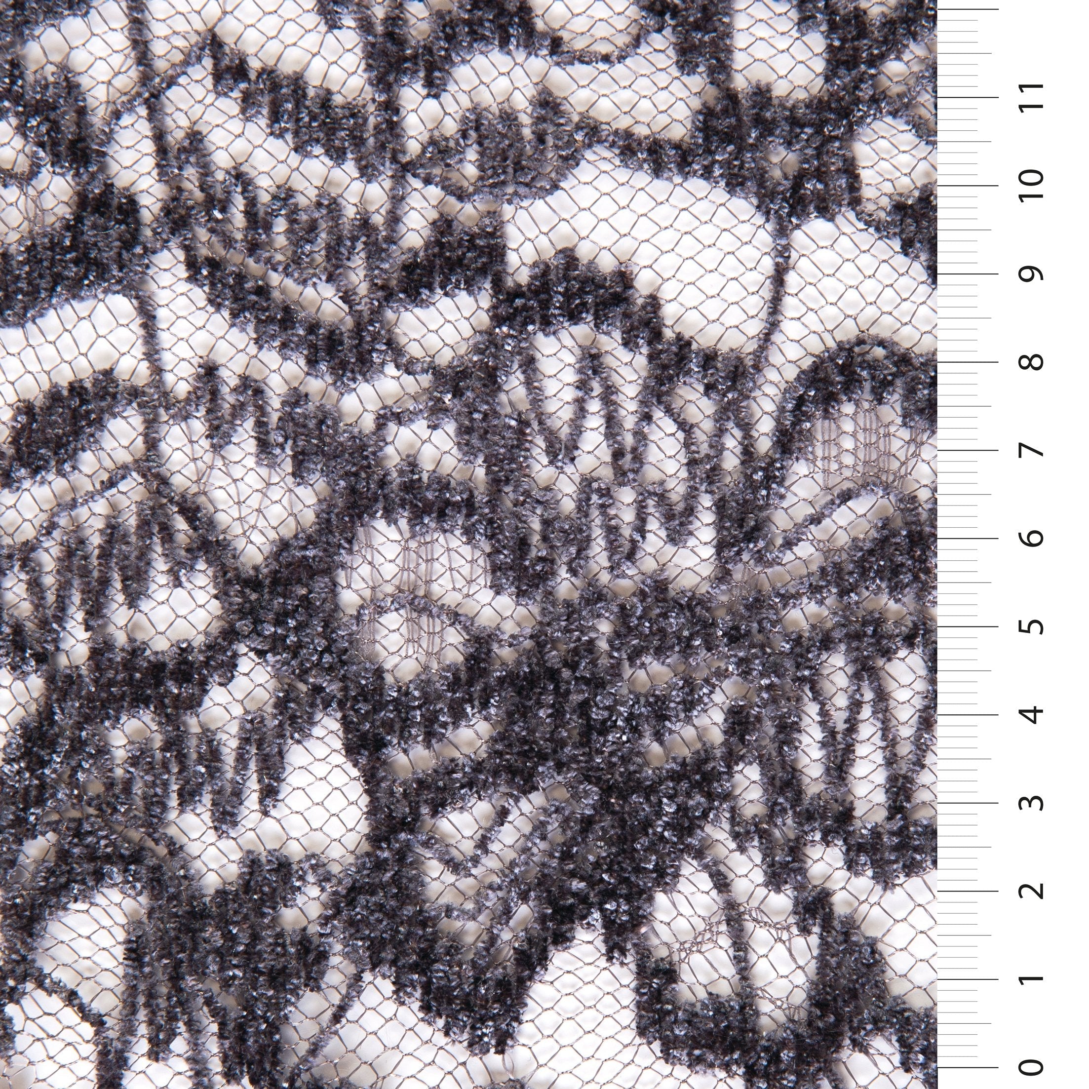 Soft Textured Chenille Lace Fabric