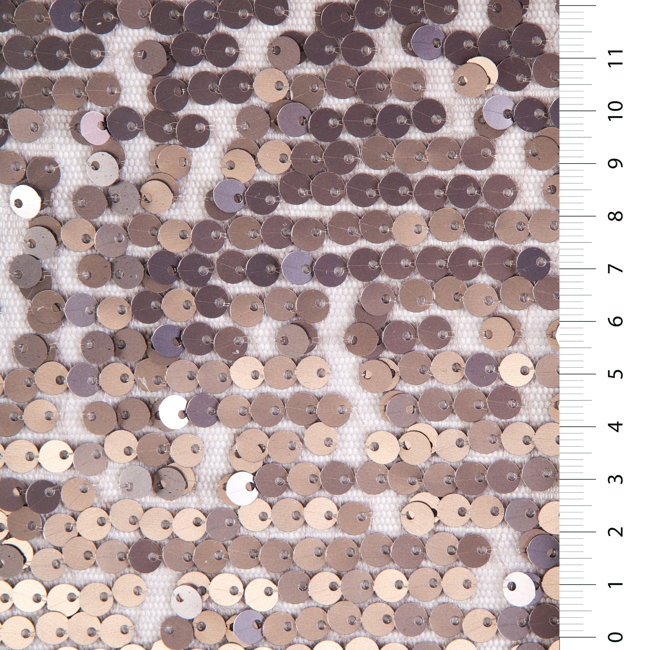 Sparse Sequin Embroidered Tulle Fabric | Burç Fabric