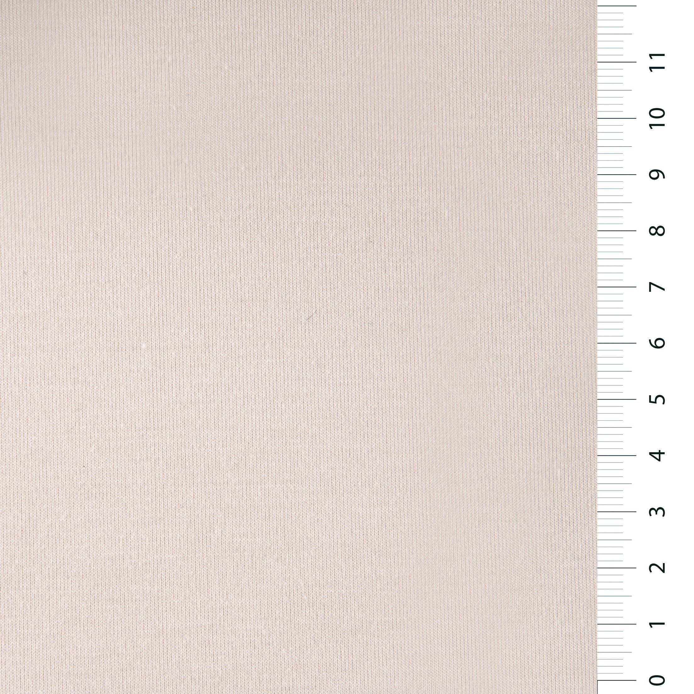Cream Plain Natural Rayon Fiber Knitted Jersey Fabric | Burç Fabric