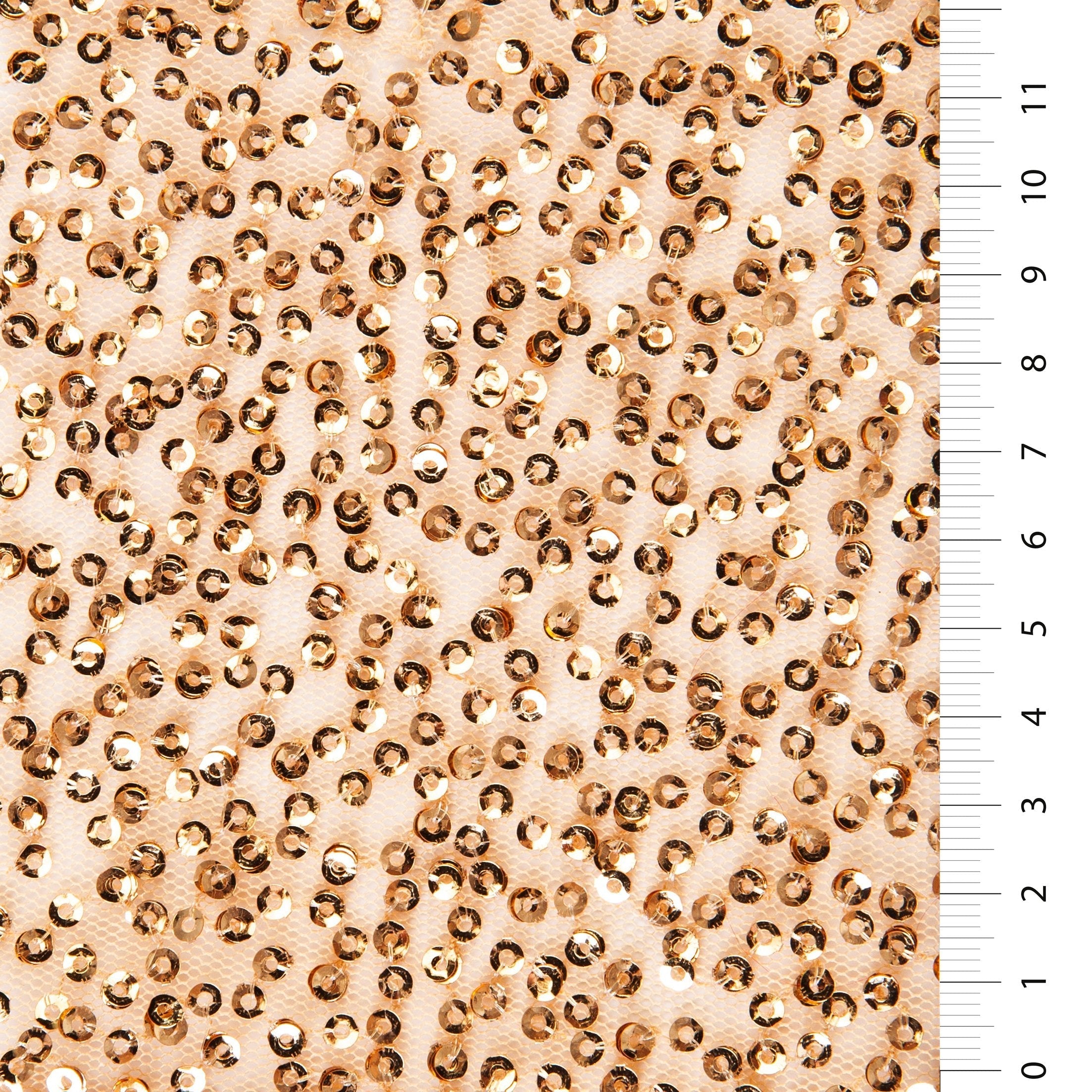 Shiny Lace Sequin Fabric with Subtle Swirl Pattern