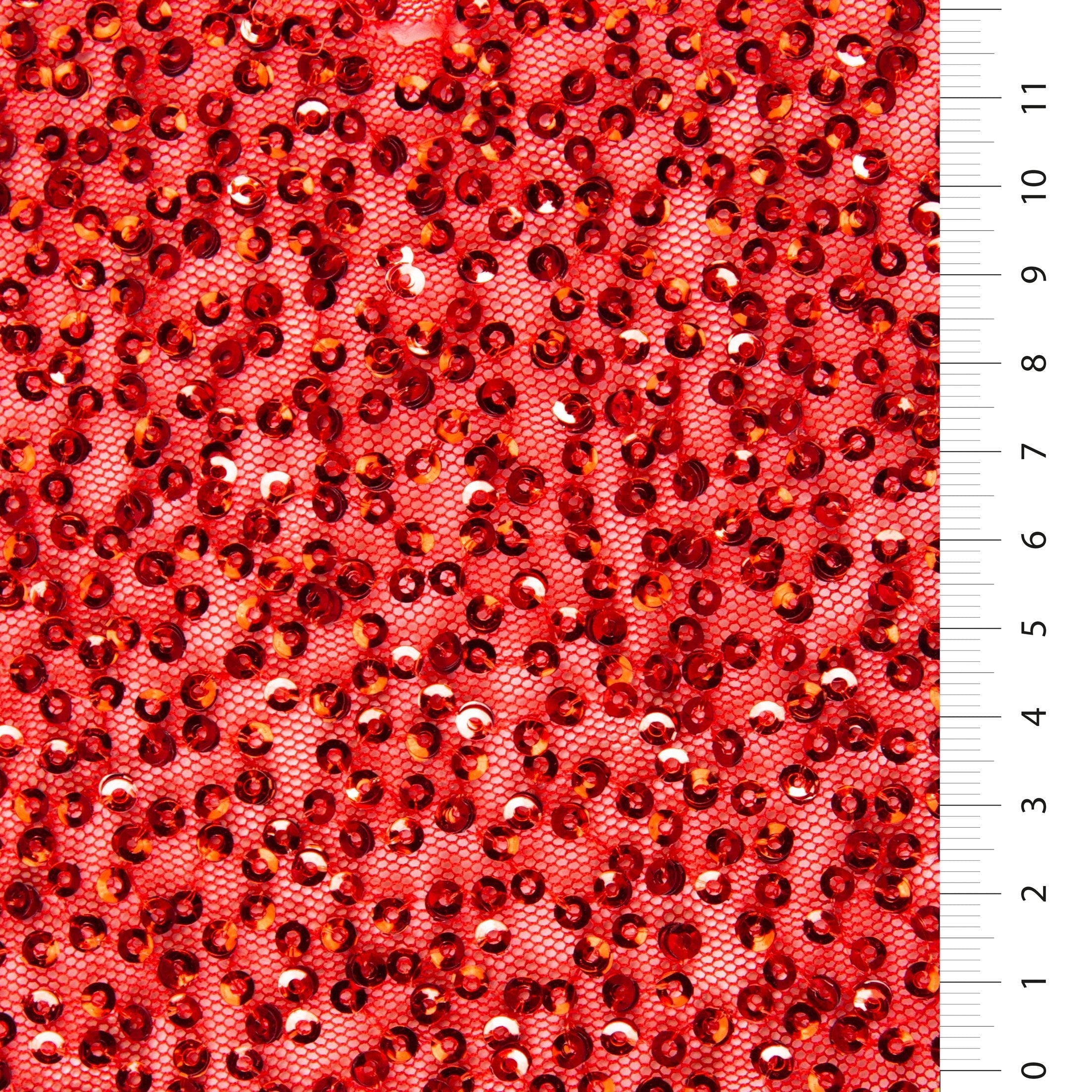 Shiny Lace Sequin Fabric with Subtle Swirl Pattern