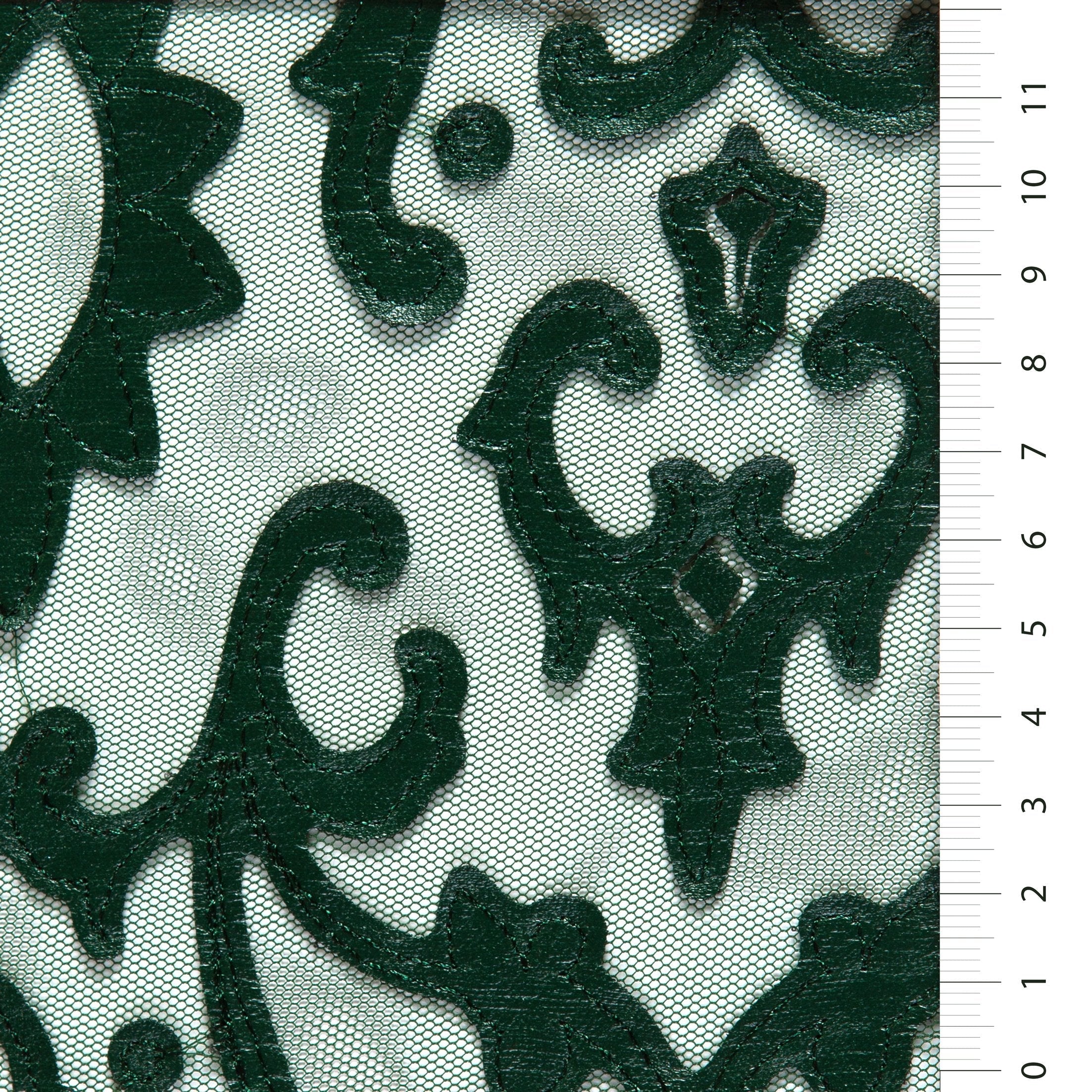 Forest Design Kyoto Style Faux Leather Fabric