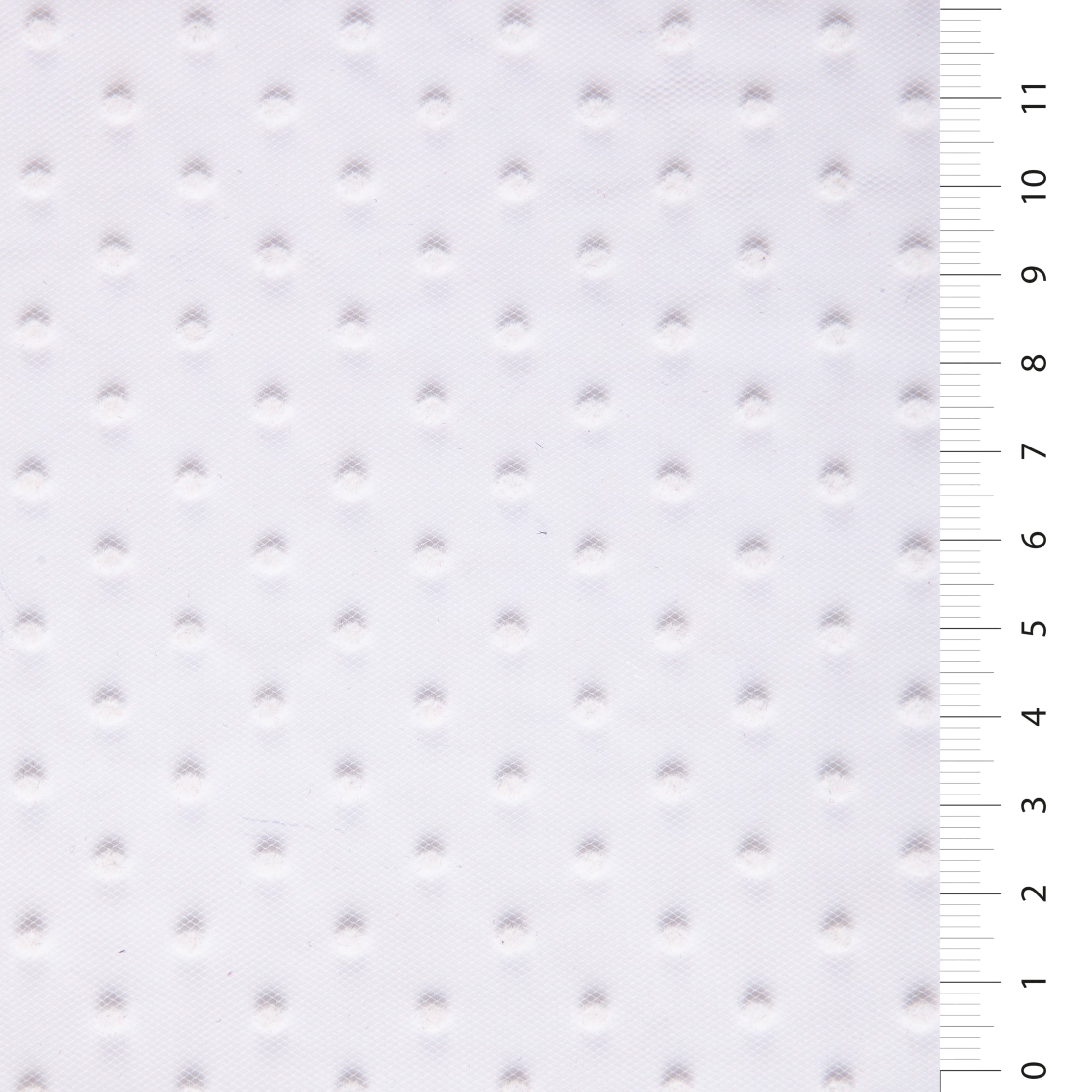 Flocked Tulle Fabric with Small Polka Dots