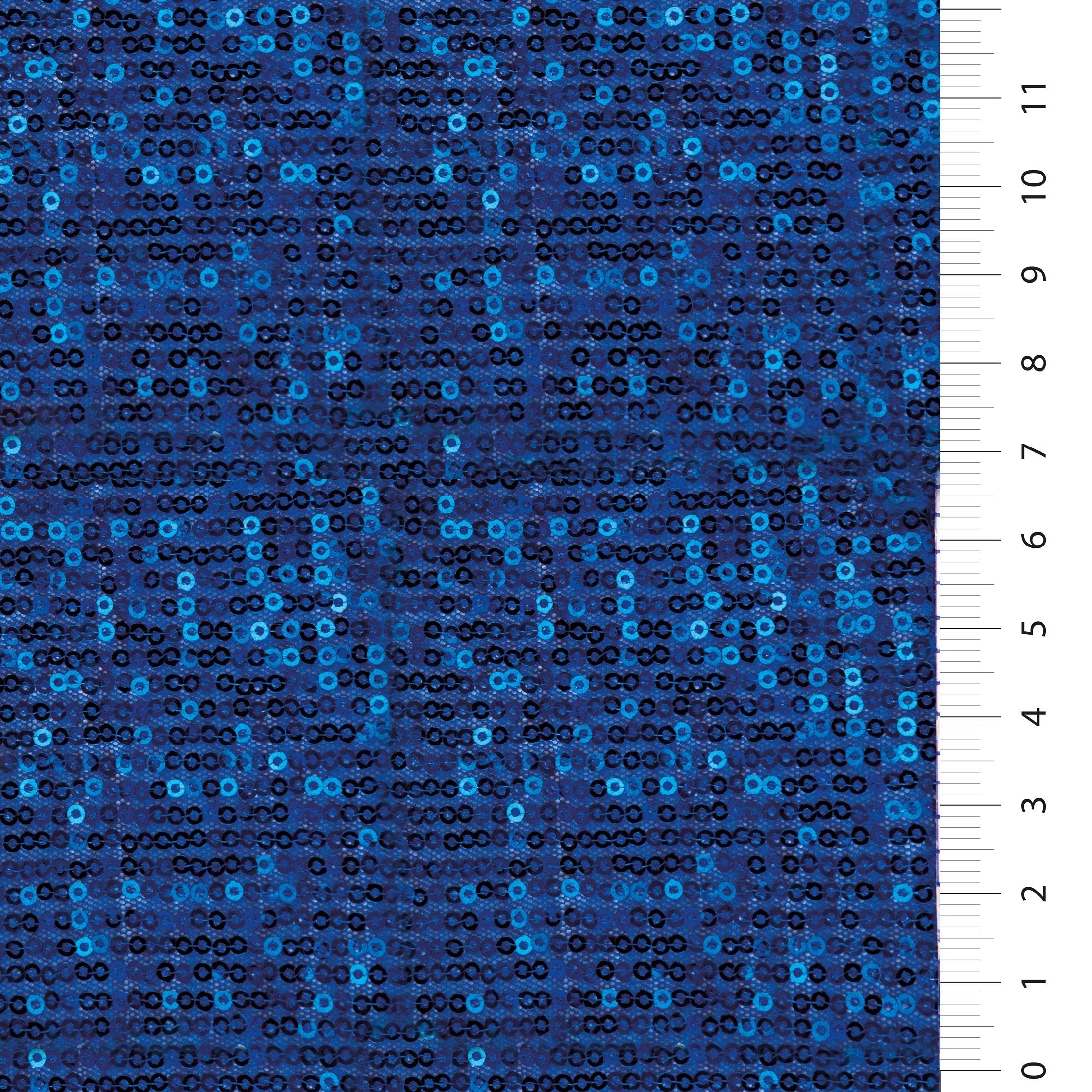 Edinburgh Style Fully Pleated Sequin Embroidered Fabric