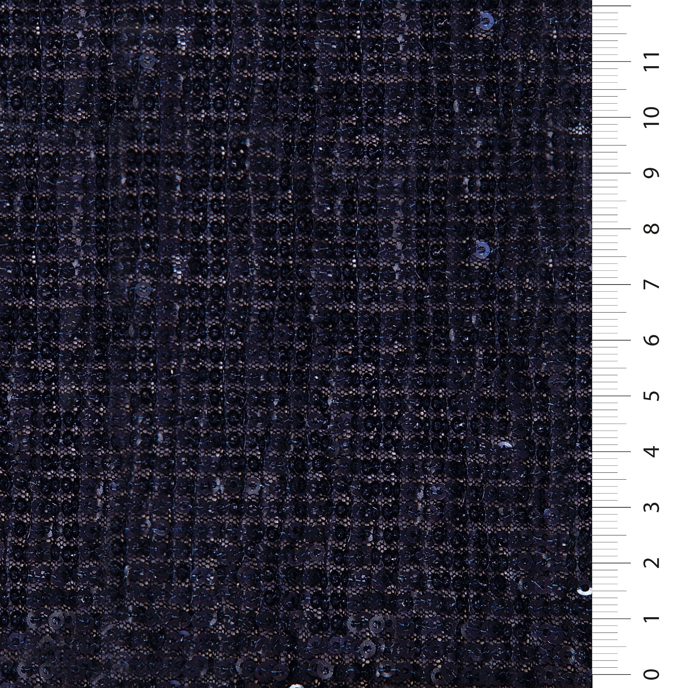 Edinburgh Style Fully Pleated Sequin Embroidered Fabric