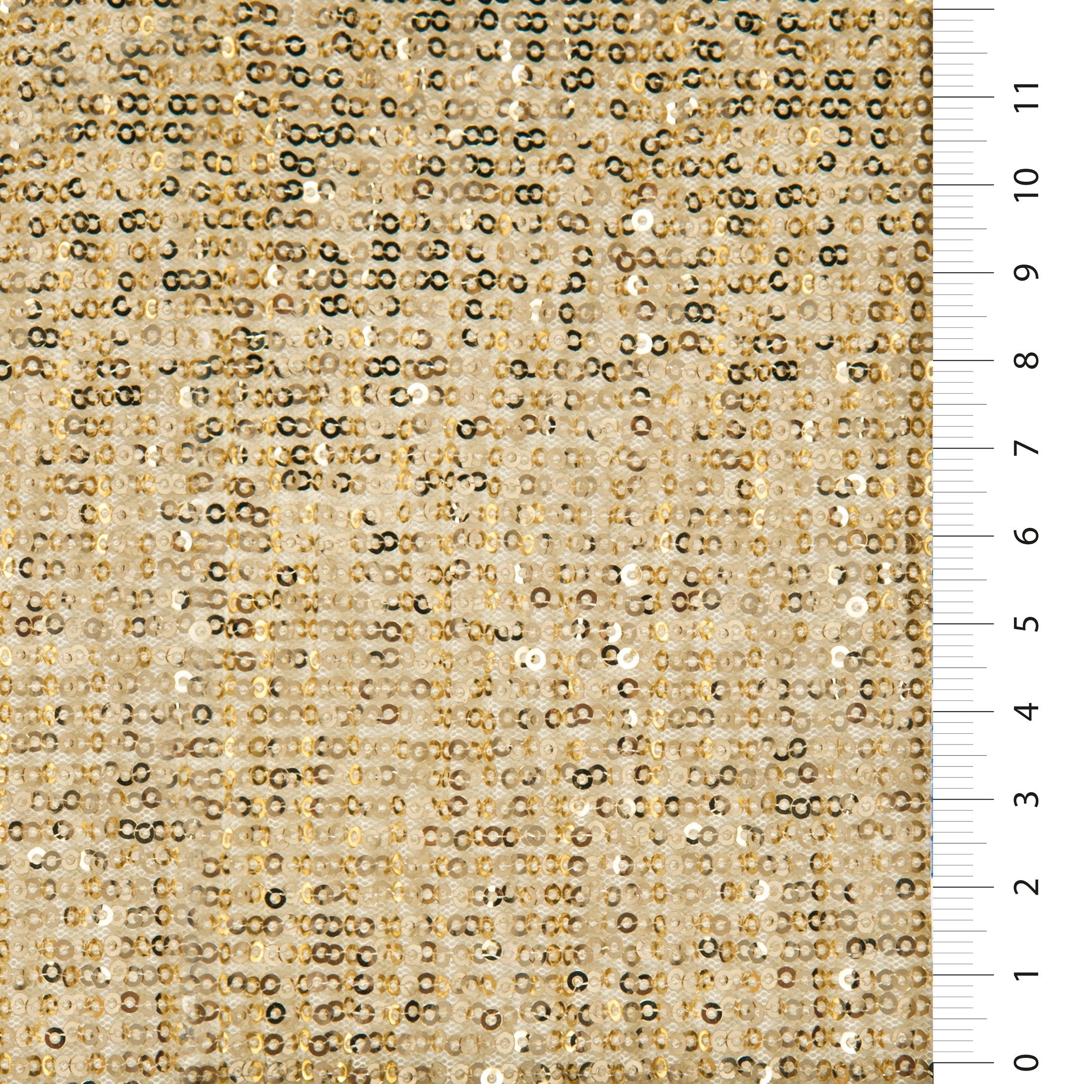 Edinburgh Style Fully Pleated Sequin Embroidered Fabric