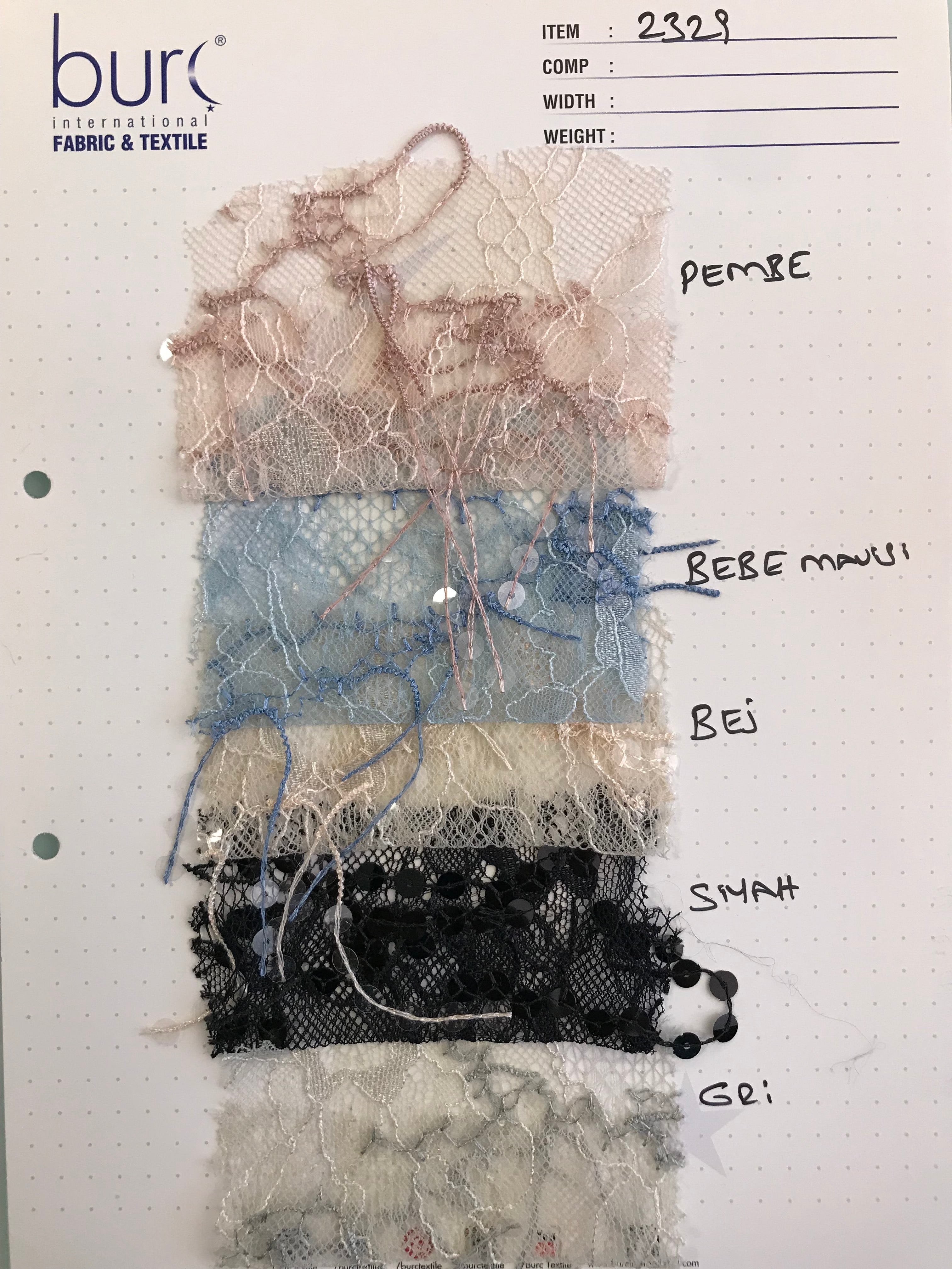 3D Fringed Design Wavy Stripes Sheer Sequin Embroidered Lace Gray Fabric