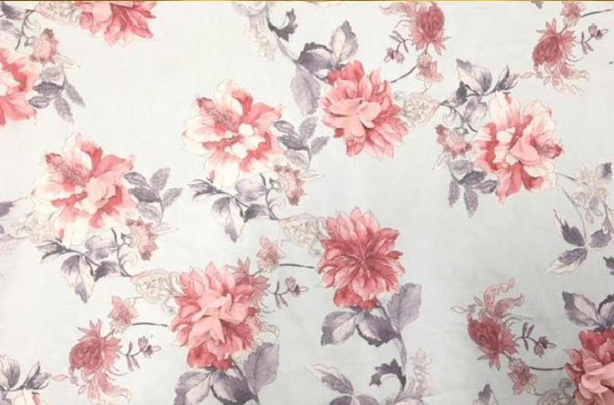 3D Flower Woven Fabric | Burç Fabric