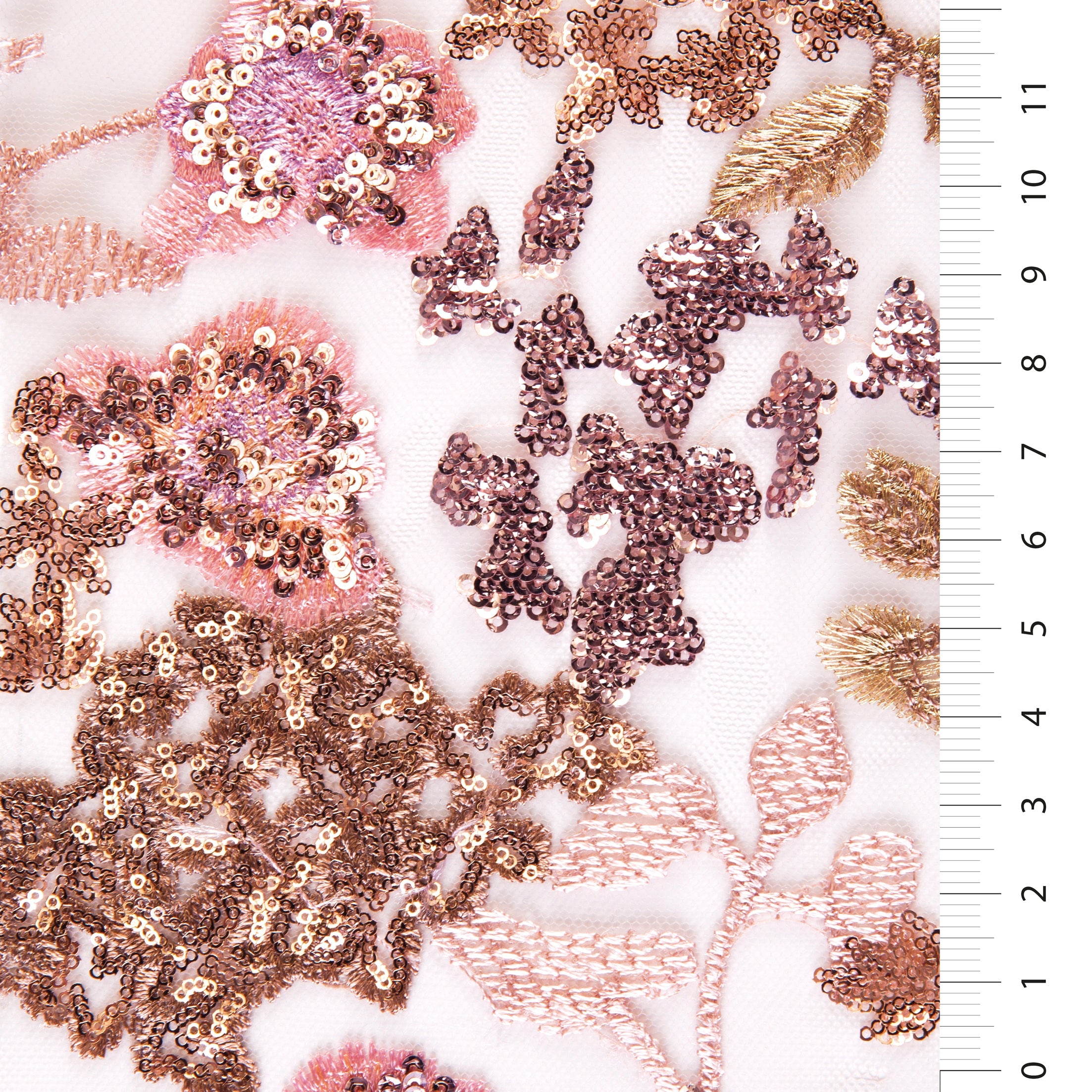 2480 MULTICOLORED SEQUINED FABRIC