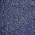 Navy Blue Metallic Yarn Knitted Lurex Fabric | Burç Fabric