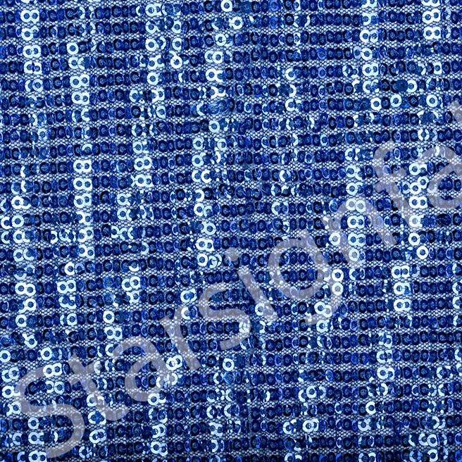 Edinburgh Style Fully Pleated Sequin Embroidered Fabric
