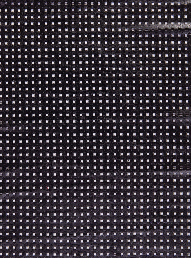 Faux Leather Laser Cut Fabric | Starsign Fabrics