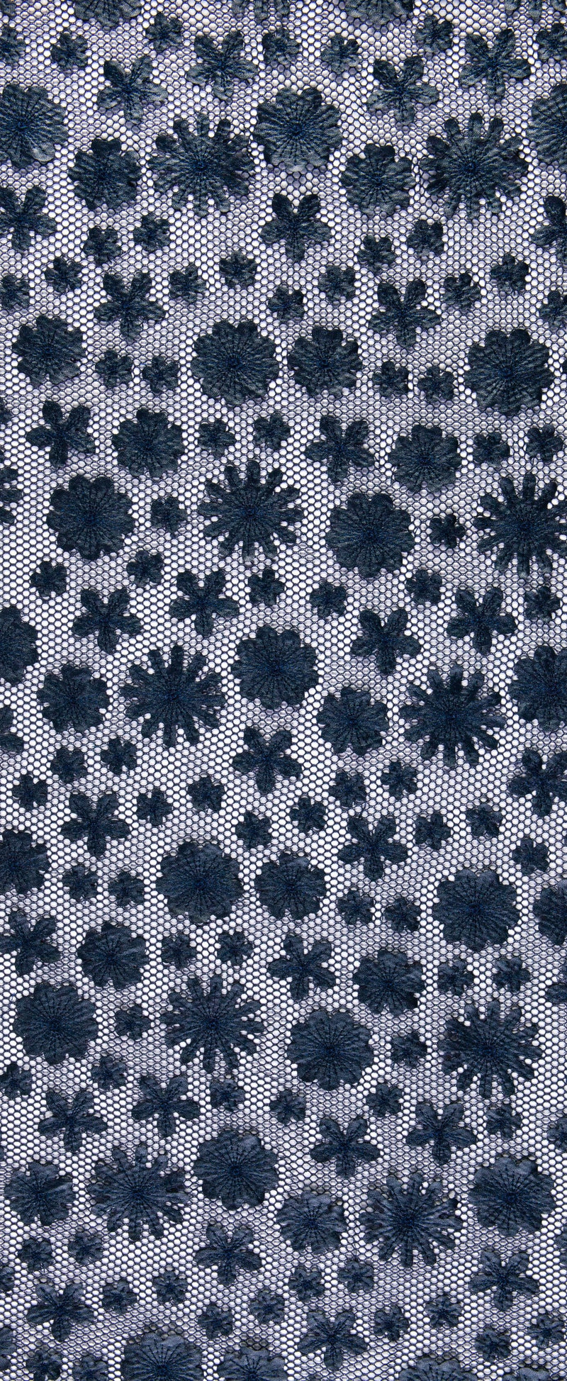 Flower Design 3D Laser Cut Faux Leather Embroidery Fabric