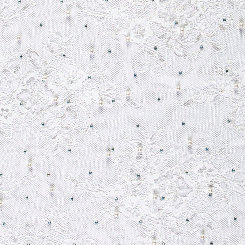 Bridal Embellished Beaded Lace Embroidery Fabric | Starsign Fabrics
