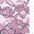 Avignon Style Corded Lace Thread Embroidery Fabric