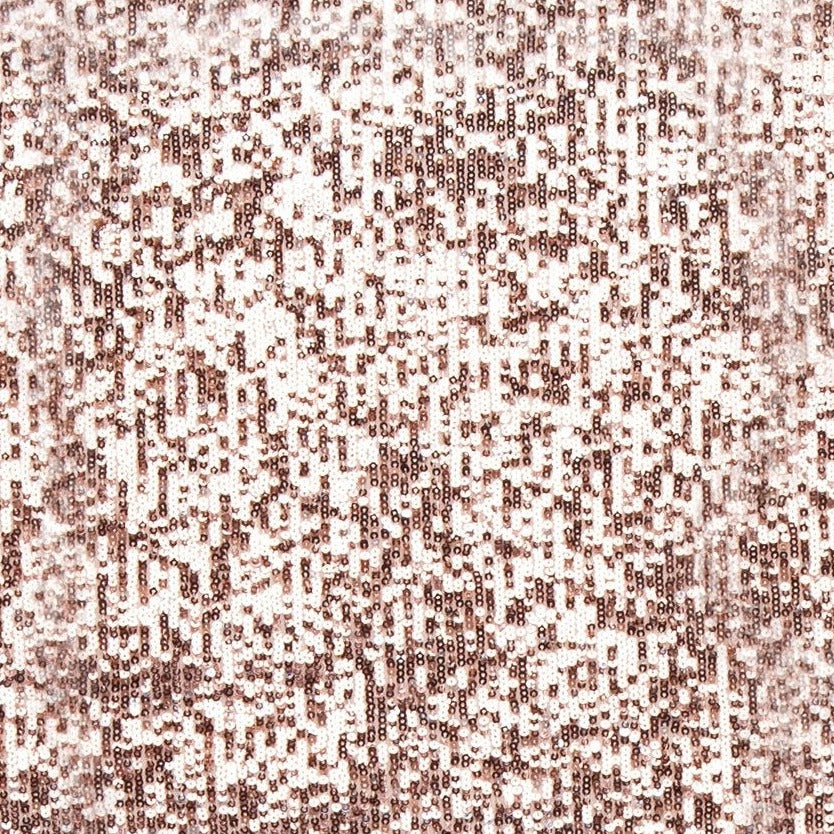 Gold Stretchy Sequin Embroidered Ombre Fabric | Burç Fabric