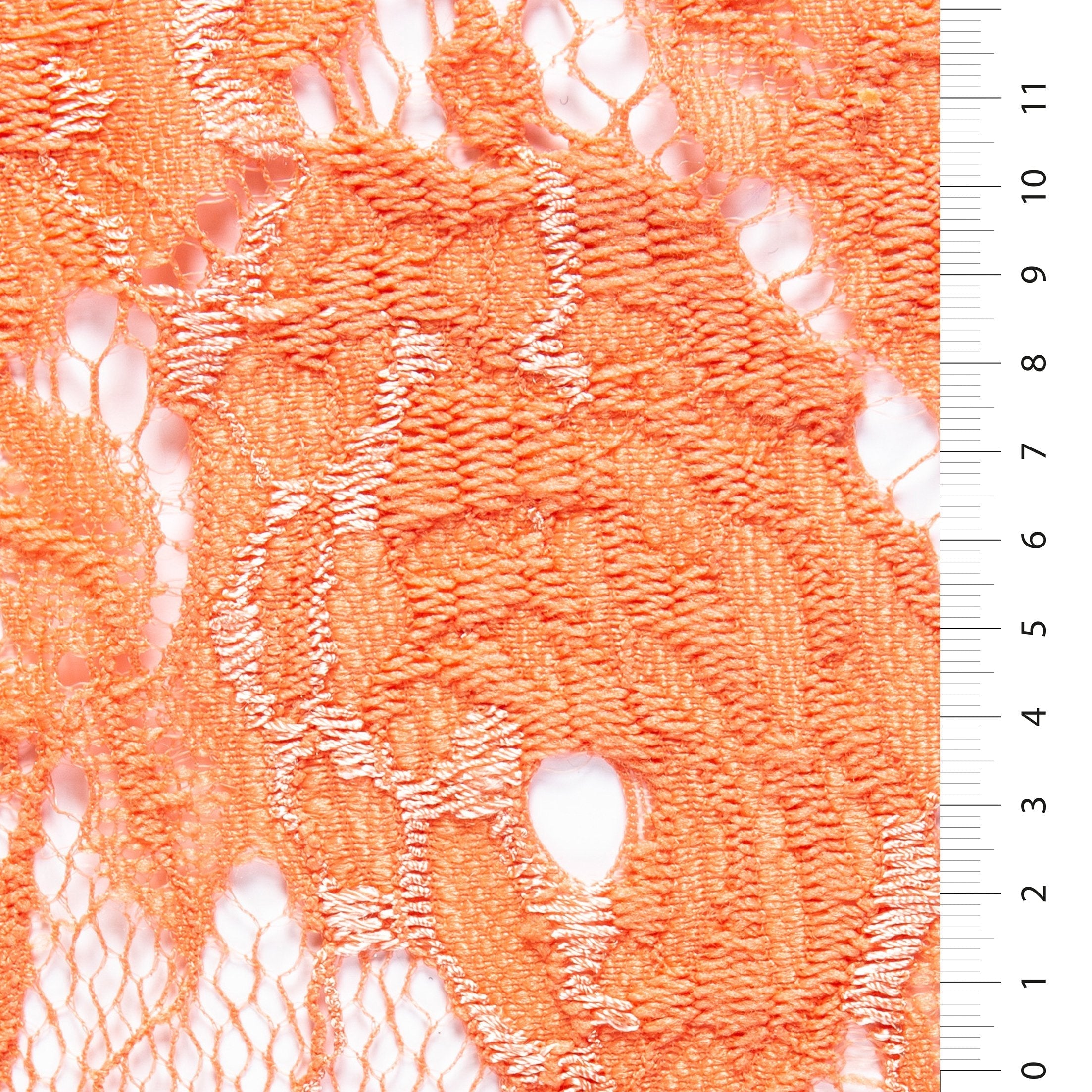 Light Thin Structure Lace Fabric in Spring Colors