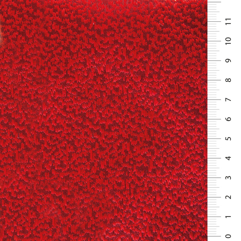 Red Textured Jacquard Woven Fabric | Starsign Fabrics