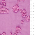 Hexagon Eyelash Cotton Voile Embroidery Fabric | Starsign Fabrics