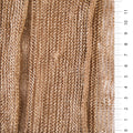 Beige Ruffle Soft Touch Knitted Fabric | Starsign Fabrics