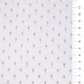 Skin Color Small Polka Dot Flocked Tulle Fabric | Burç Fabric
