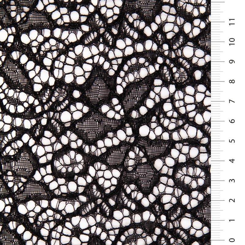 Daisy Bouquet Design French Cord Lace Fabric | Burç Fabric