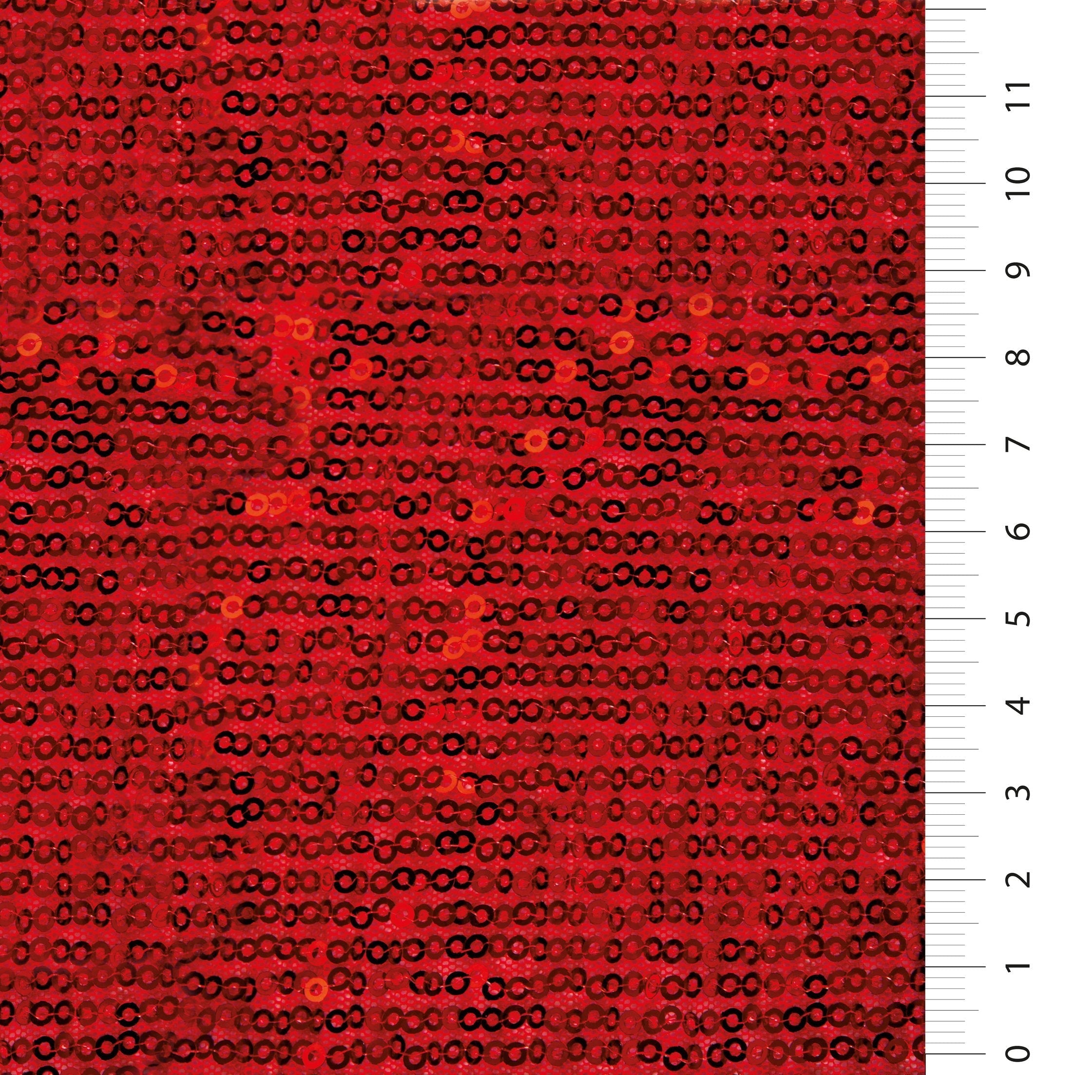 Edinburgh Style Fully Pleated Sequin Embroidered Fabric
