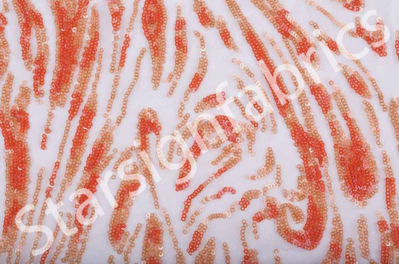 Sequin Mesh Embroidery Fabric | Starsign Fabric