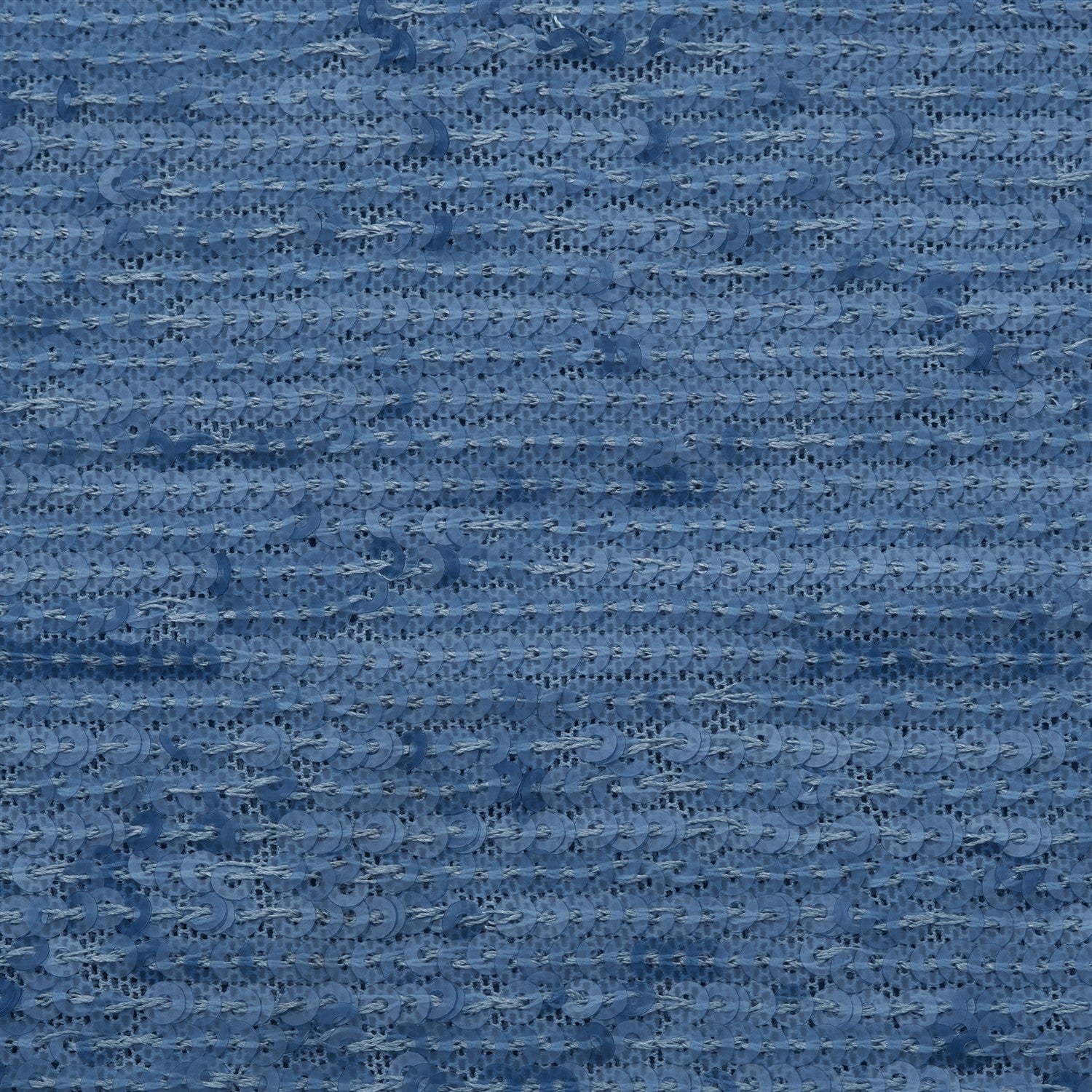 Birmingham Style Flexible 4mm Single Sequin Embroidered Fabric