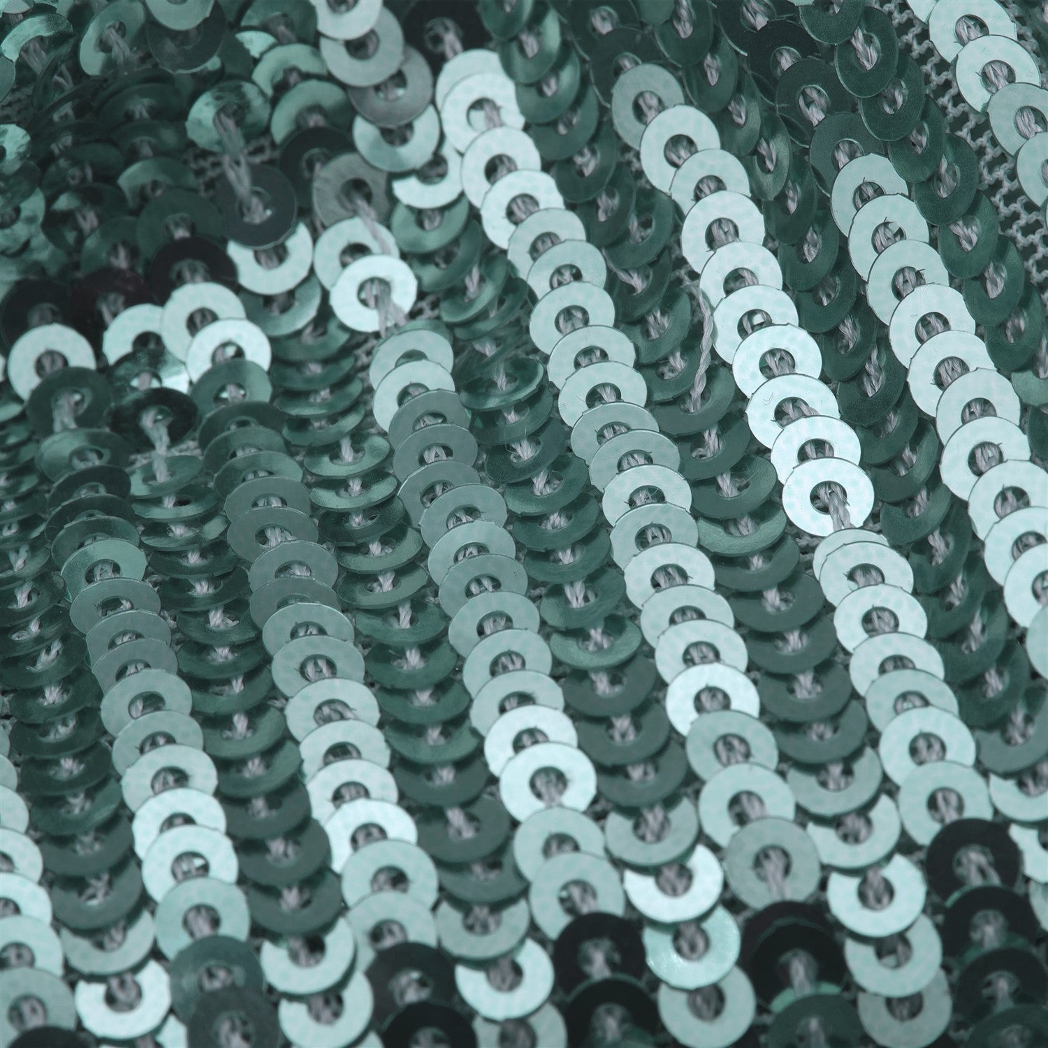 Birmingham Style Flexible 4mm Single Sequin Embroidered Fabric