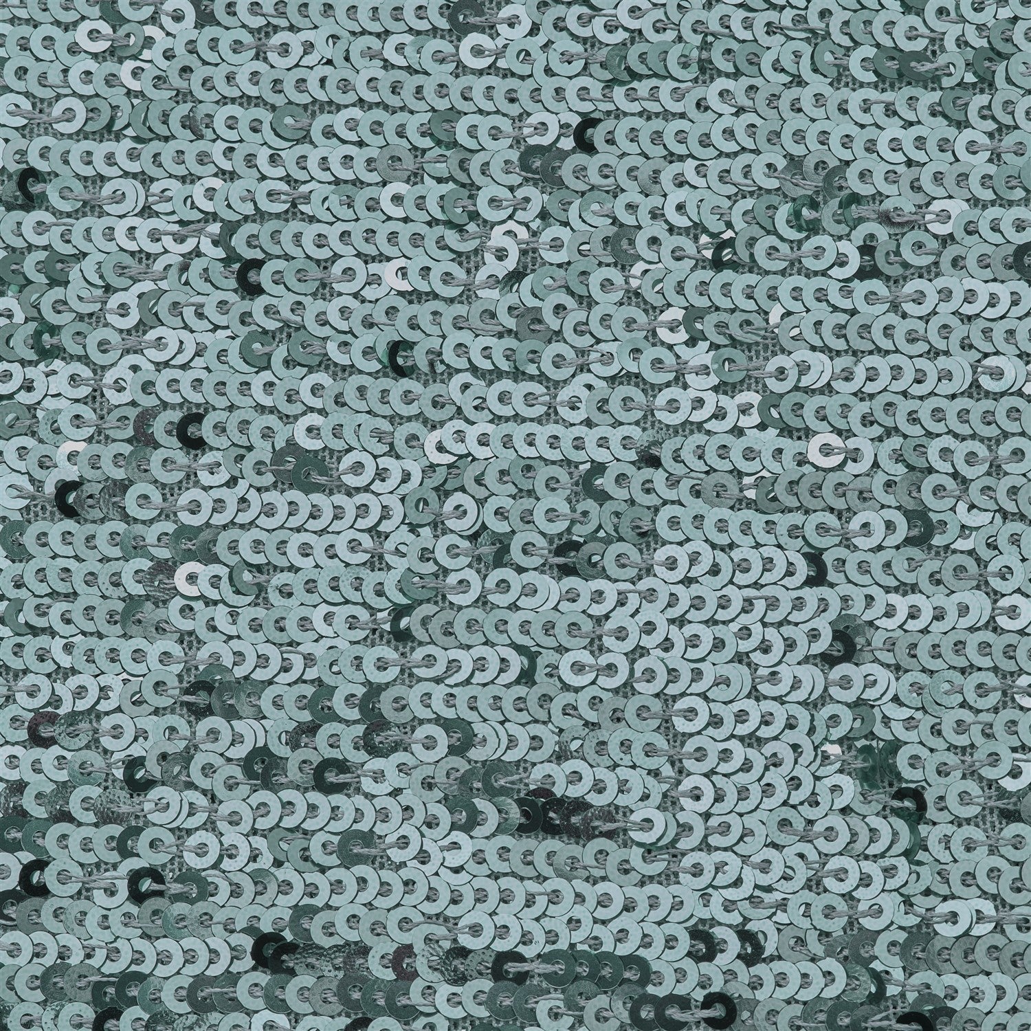 Birmingham Style Flexible 4mm Single Sequin Embroidered Fabric